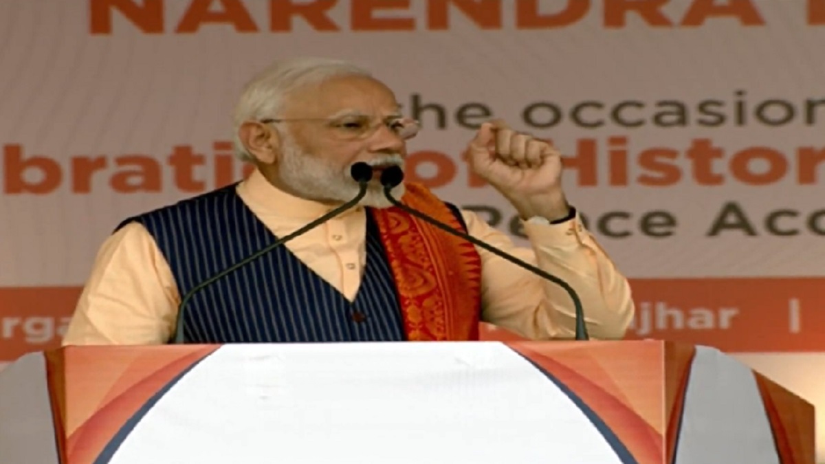 Won't allow darkness of violence to return: Modi assures Bodos in Assam's Kokrajhar