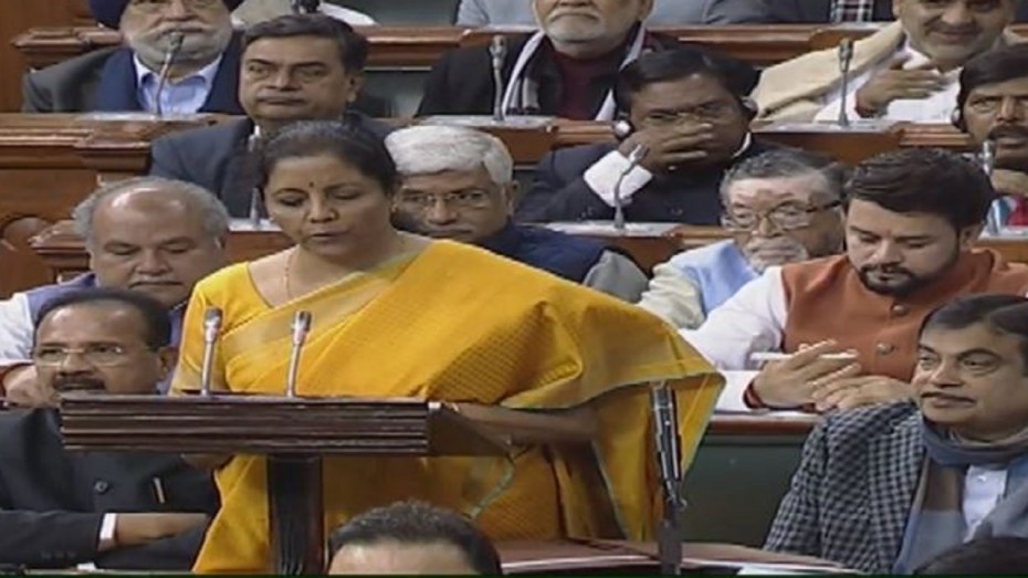 'Like lotus in Dal Lake': Sitharaman recites Kashmiri poem to make a point in Budget 2020 speech