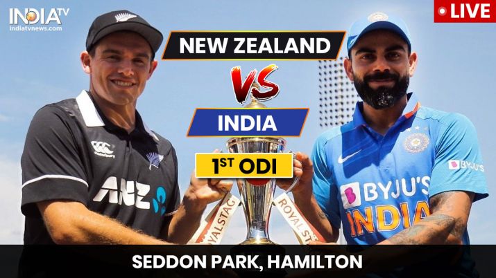 Live Match Streaming, India vs New Zealand, 1st ODI: IND vs NZ Stream Live Cricket Hotstar Star Sports Live OSN PTV – India TV