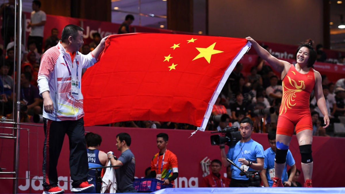 The Indian government has denied visa to the 40-member strong Chinese contingent for the upcoming Asian Wrestling Championships.