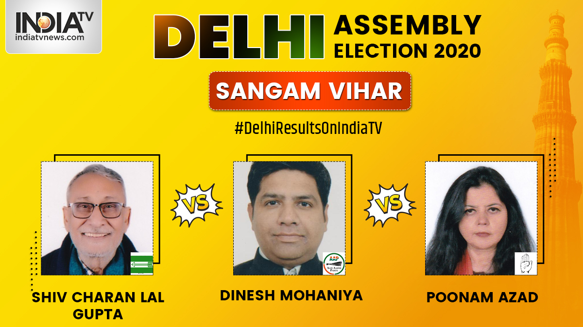 Sangam Vihar Constituency Result: AAP's Dinesh Mohaniya wins by margin of over 42,000 votes