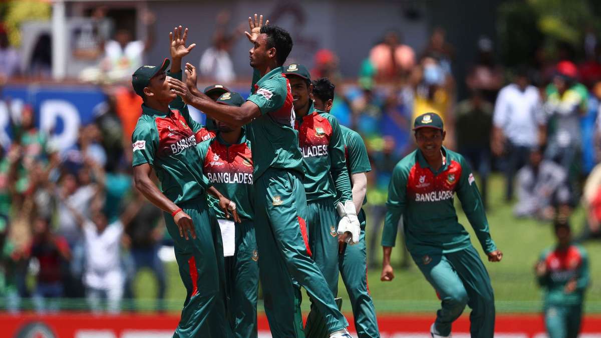 U 19 World Cup Final Gritty Bangladesh Stun India By 3 Wickets Via Dls To Clinch Maiden Title Cricket News India Tv