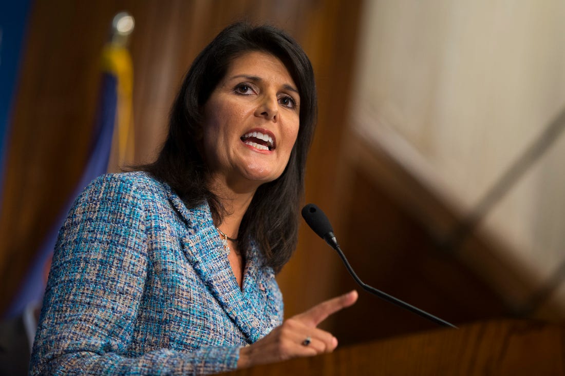 Nikki Haley Resigns From Boeing Board Over Company's Bailout Pursuit ...