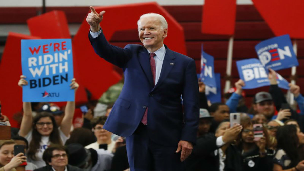 Biden adds Michigan to win total, delivering blow to Sanders