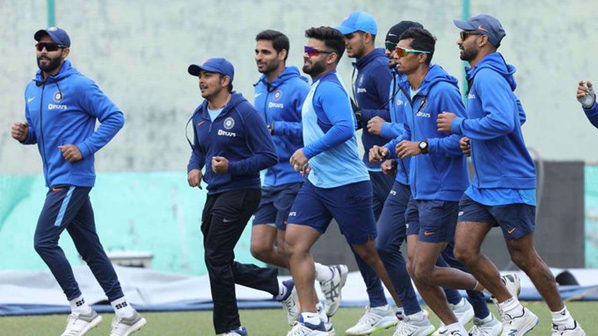 team india training jersey