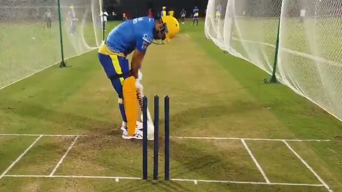 WATCH: MS Dhoni Gets A Rousing Reception As CSK Return To Chepauk After