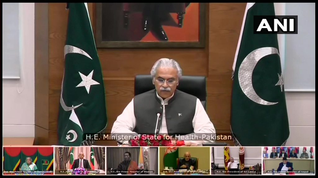 Pakistan plays Kashmir card in SAARC video conference on coronavirus