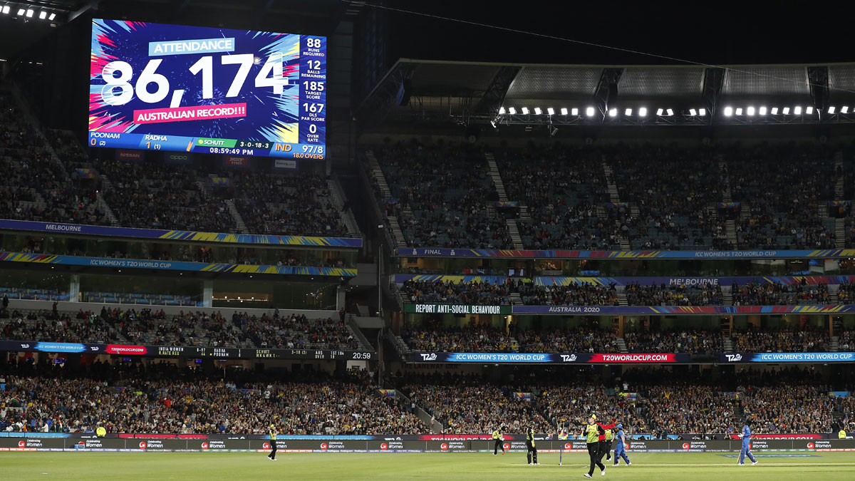 On International Women's Day, Australia won the crowd and women's cricket won the world