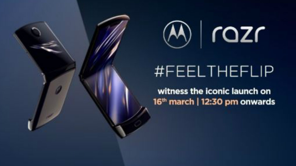 Motorola Razr 2019 launch today in India: How to watch live stream, expected price and more