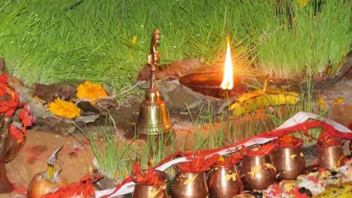 akhand jyoti diya in navratri