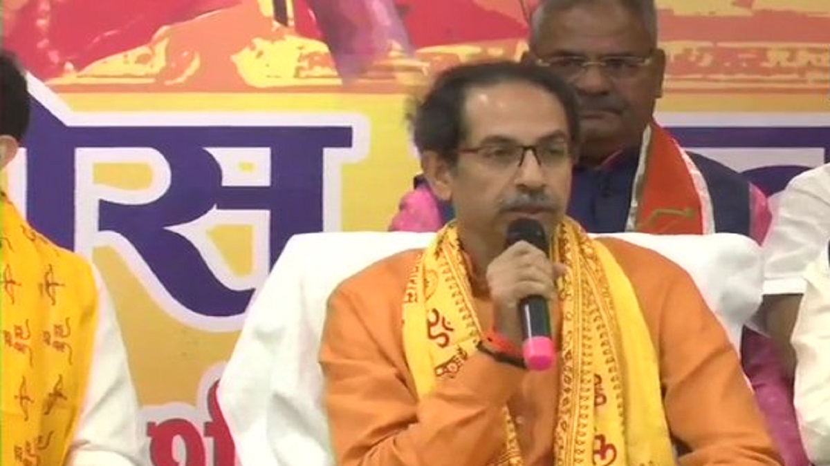 Uddhav Thackeray offers Rs 1 crore for Ram Temple construction in Ayodhya