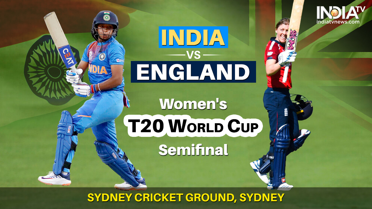 Live Cricket Streaming, India vs England, Womens T20 World Cup 1st semifinal Watch IND vs ENG live online Hotstar Cricket News