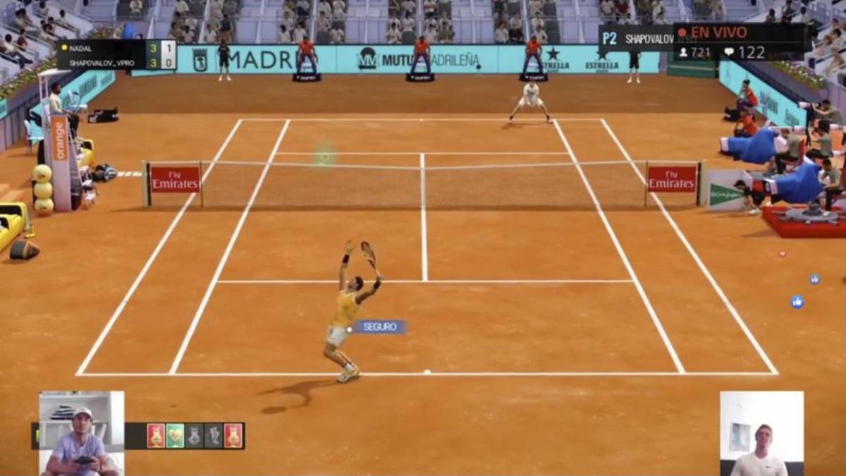 Fake injury, glitches: Madrid Open tennis tries COVID gaming