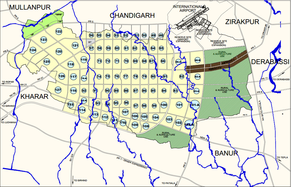 Map Of Chandigarh And Mohali Coronavirus In Mohali: 50 Covid-19 Cases Reported; Jawaharpur Village With  34 Cases Emerges Hotspot | India News – India Tv