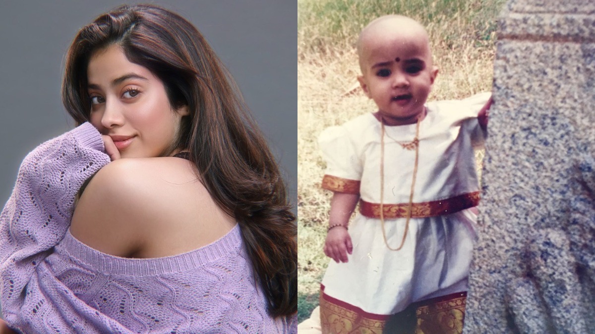 Janhvi Kapoor S Childhood Photo Posted By Mother Sridevi Goes Viral On The Internet Celebrities News India Tv