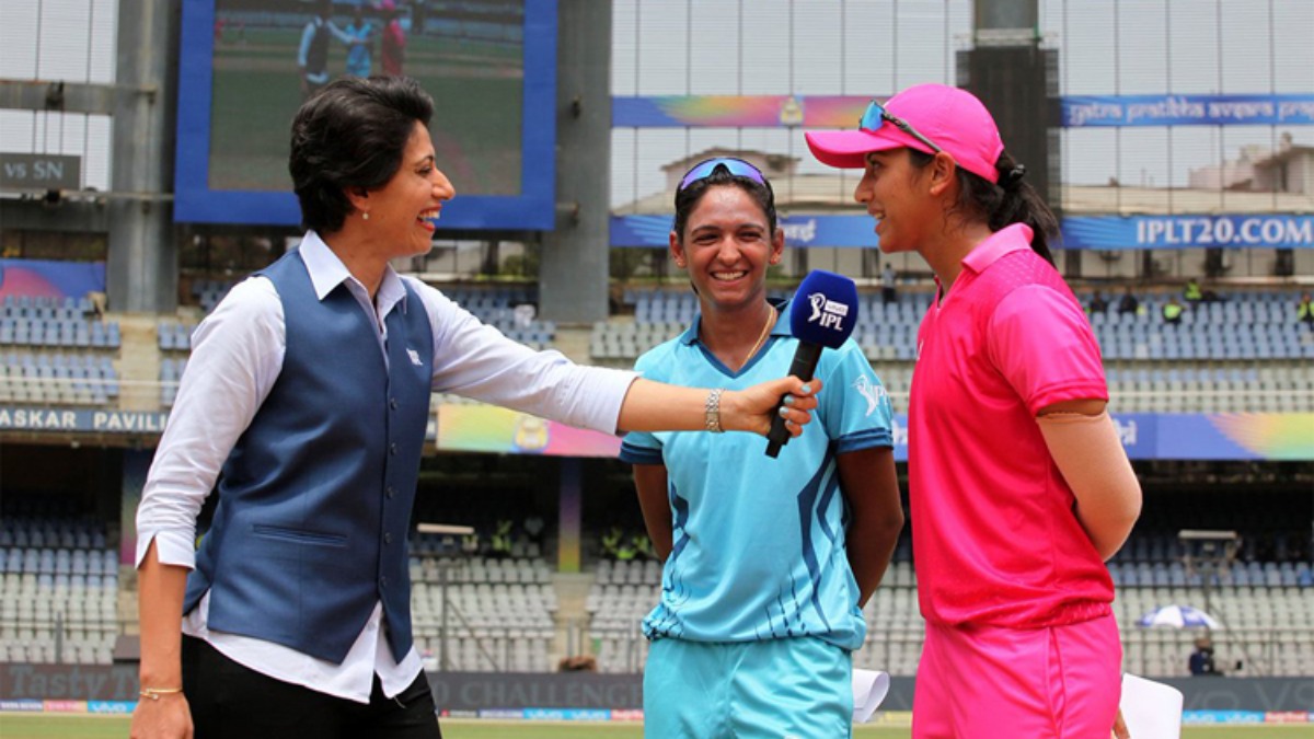 Harmanpreet Kaur with Smriti Mandhana