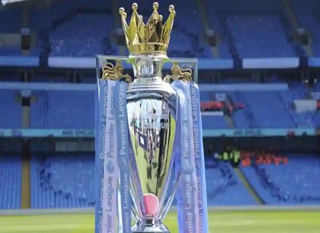 Premier League trophy