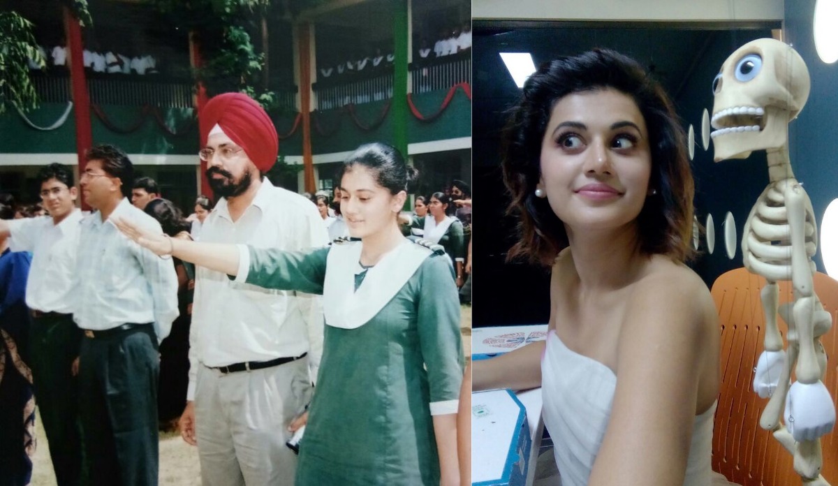 Taapsee Pannu shares throwback pic which makes her 'partly proud and partly embarrassed'