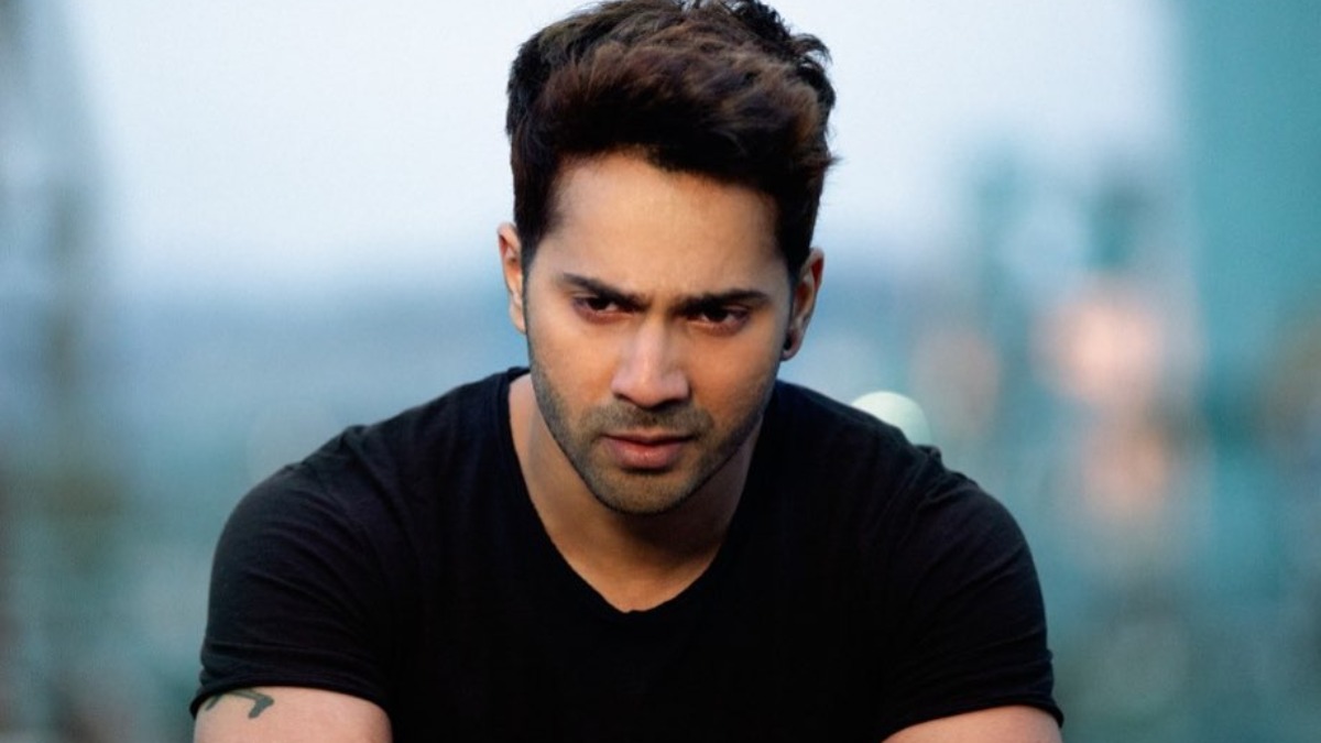 Image of Varun Dhawan quiff hairstyle