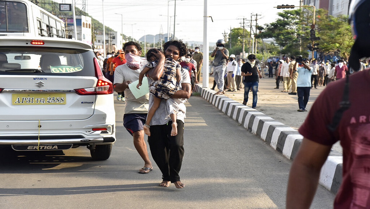 Vizag gas leak: Residents asked to stay indoors, use wet cloth as mask