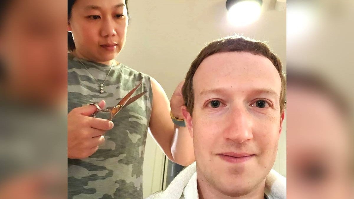 Mark Zuckerberg getting haircut from wife Priscilla Chan amid lockdown is  basically all of us right now | Trending News – India TV