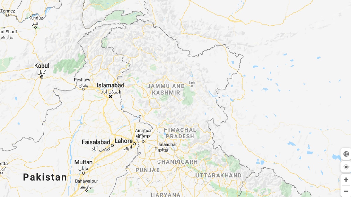 Google Displays Incorrect Map Of India Report