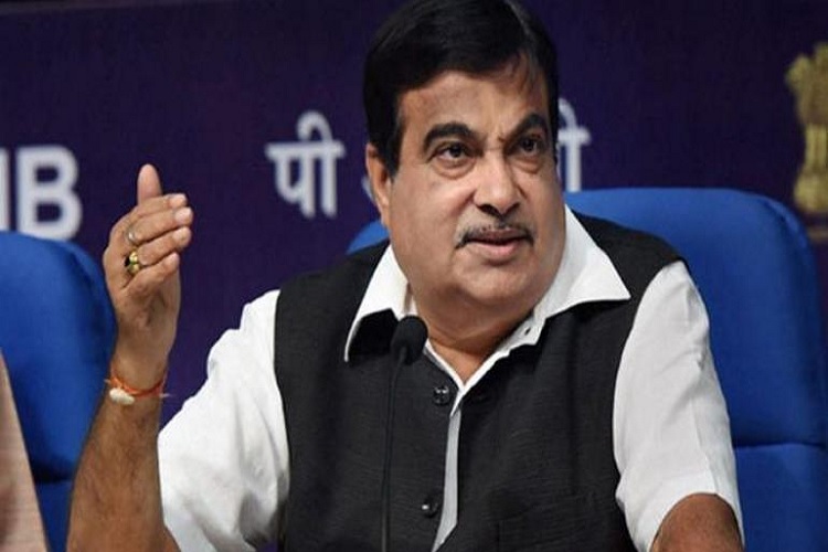 A file photo of Union Minister Nitin Gadkari
