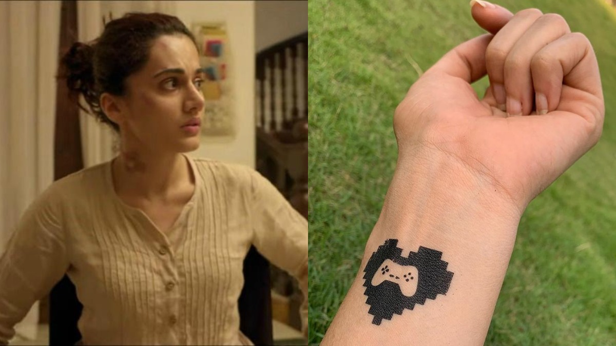 Taapsee Pannus to sport a unique tattoo in Game Over  Telugu Movie News   Times of India