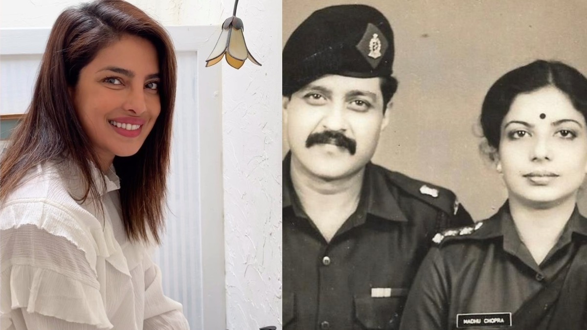 Priyanka Chopra Shares Parents Throwback Pic From Army Days Pays Tribute To Fallen Heroes On Memorial Day Celebrities News India Tv