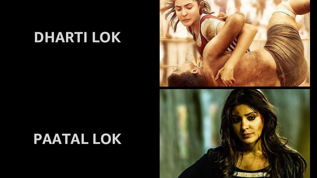 Anushka Sharma shares funny meme featuring her in 'swarg,' 'dharti' and 'paatal lok'