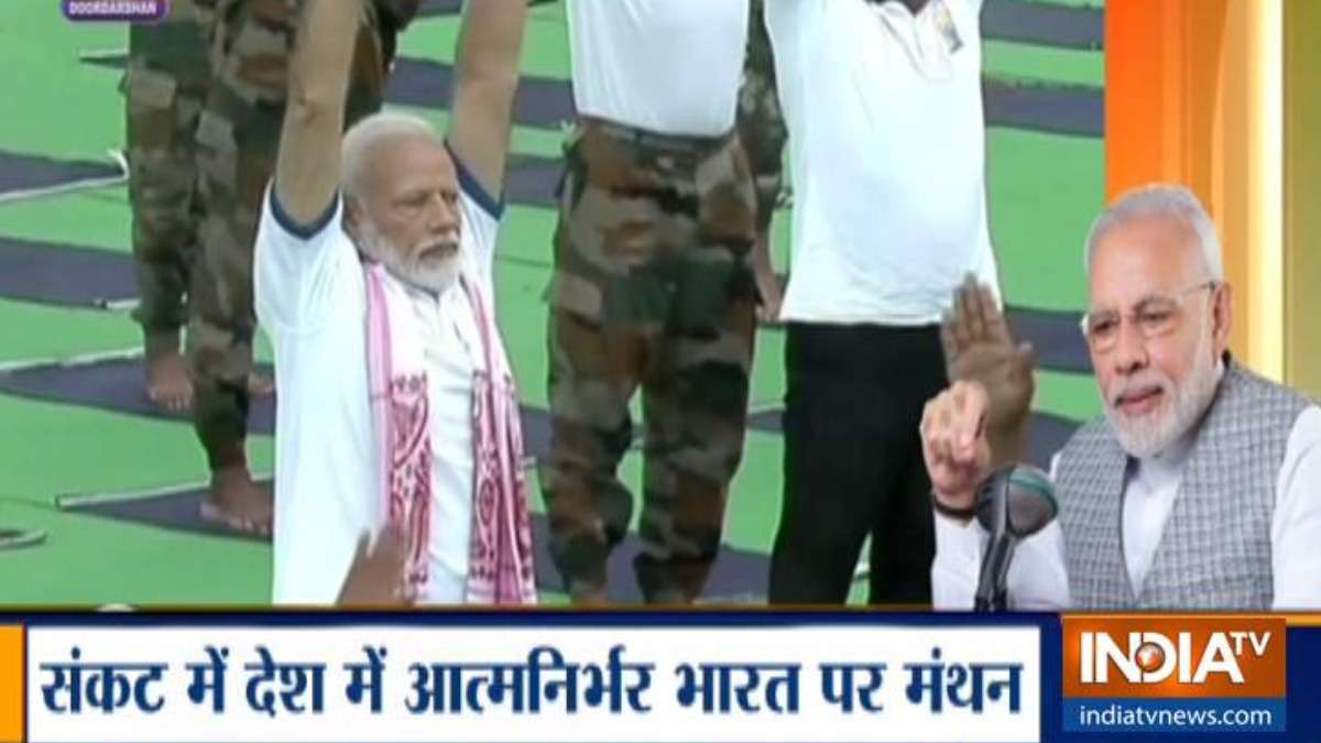 VIDEO: PM Modi encourages people to practise Yoga to fight COVID-19 pandemic