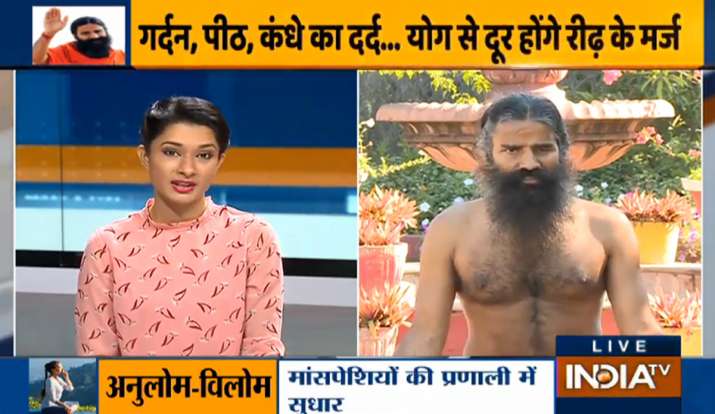 EXCLUSIVE  Yoga For Weight Loss: Lose 1 kg in 24 hours, Swami Ramdev shows  how – India TV