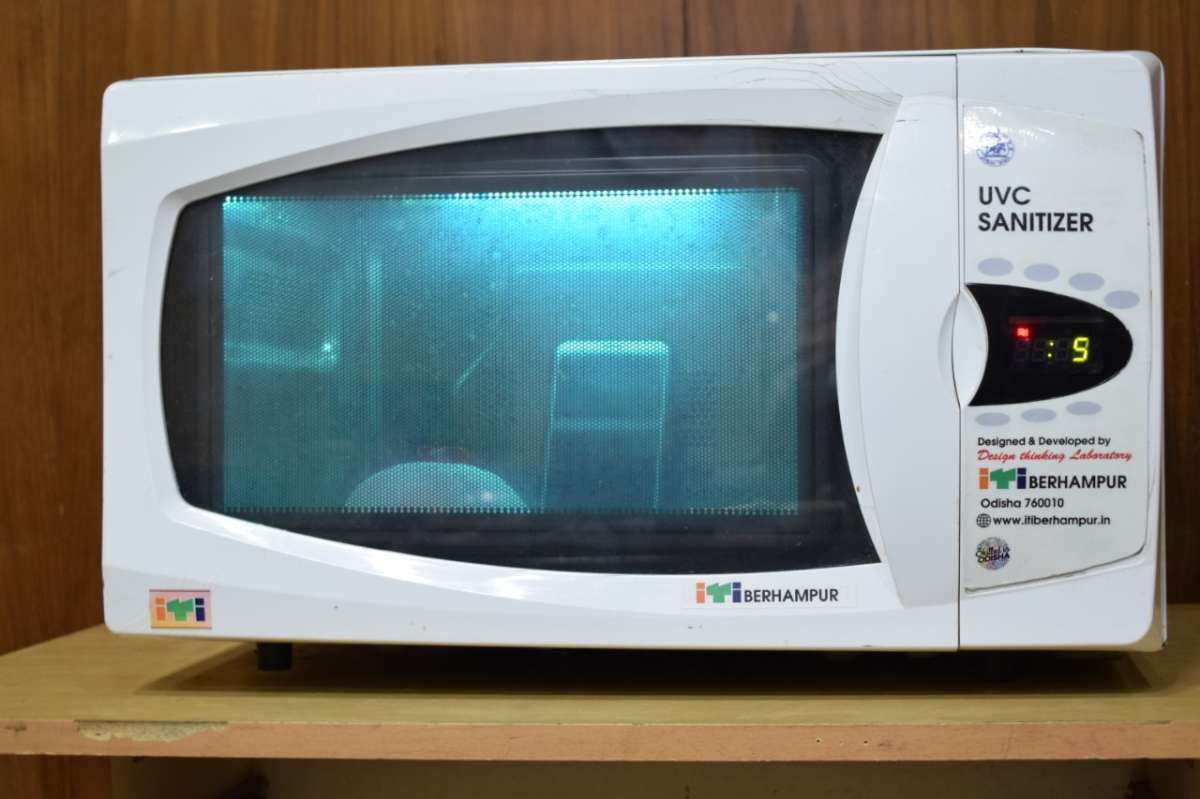 sanitize microwave