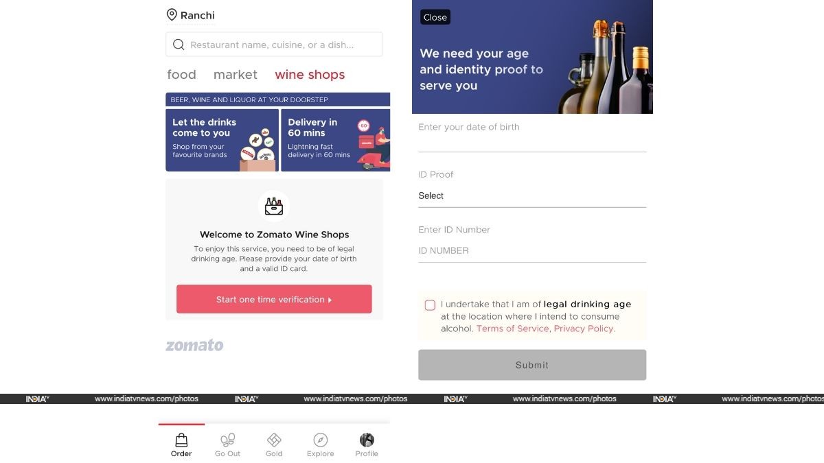 Zomato Delivering Alcohol In More Cities How To Order Via Zomato App Eligible Cities Technology News India Tv