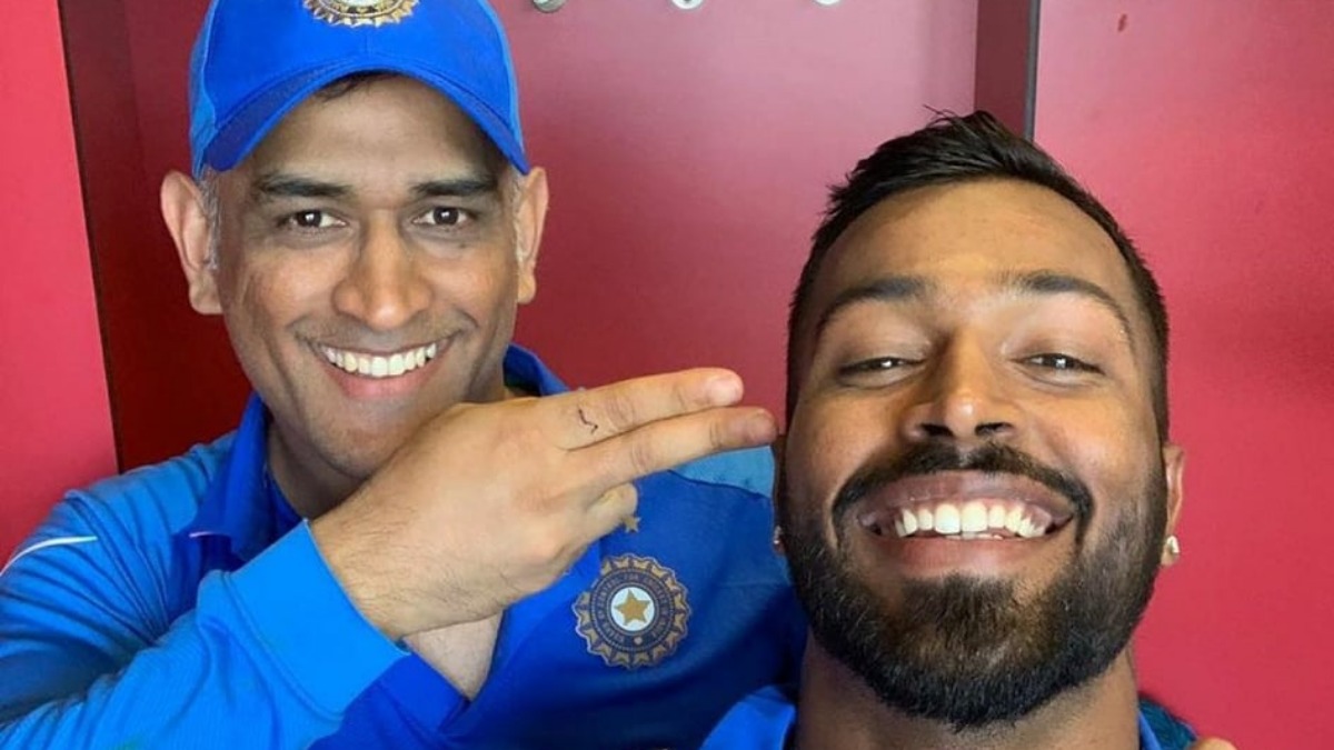 He is family': Hardik Pandya opens up on relationship with MS Dhoni |  Cricket News – India TV