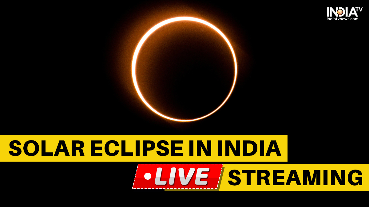 Live Streaming Solar Eclipse June 21 Surya Grahan India Watch Live