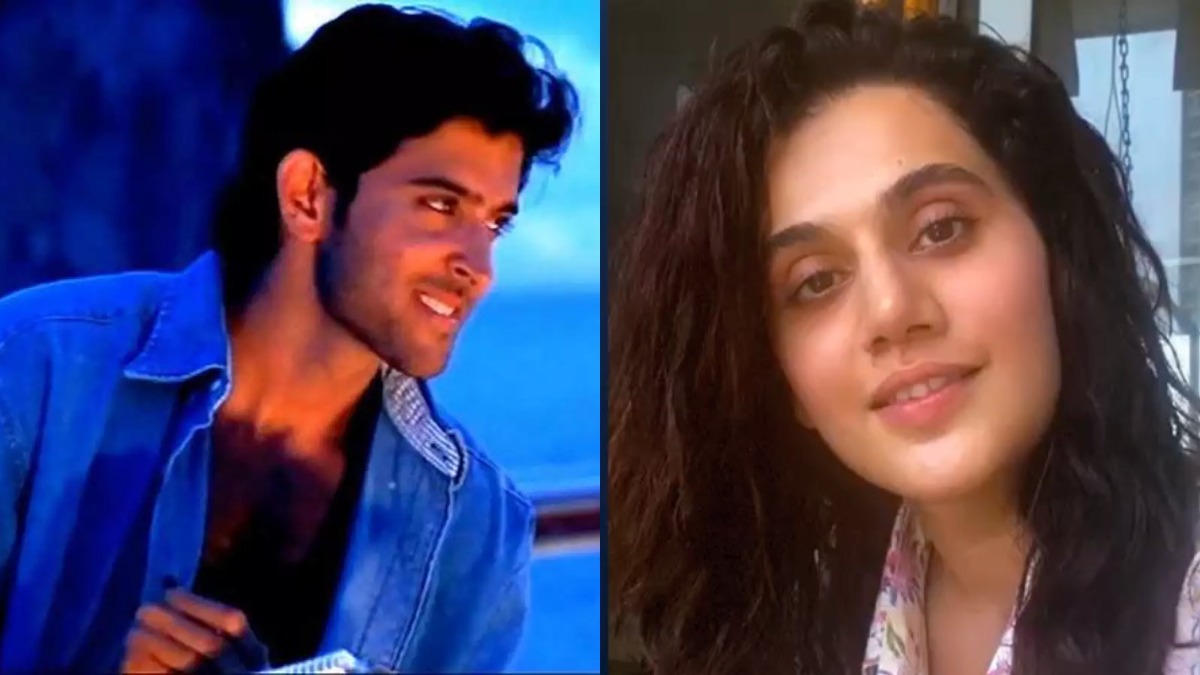 Taapsee Pannu watches Kaho Naa Pyaar Hai, says, 'can't get enough of Hrithik Roshan.' Here's how he reacted