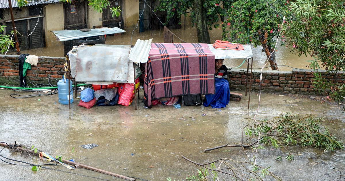 Heavy rain in Nepal causes flood alert in Bihar, Koshi above danger level