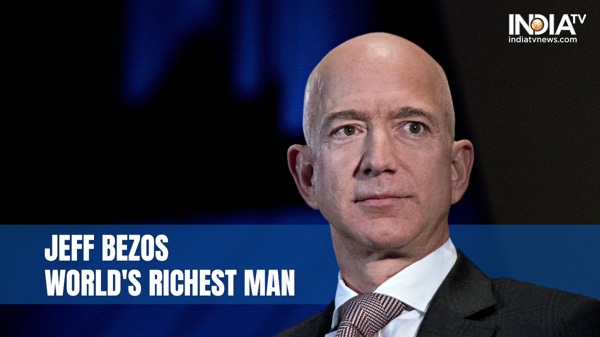 Jeff Bezos Richest Man In World Jeff Bezos Amazon Net Worth Jeff Bezos Jeff Bezos Amazon Latest News Business News India Tv