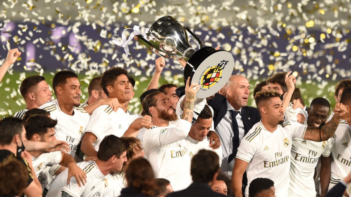 La Liga: Real Madrid clinch 34th 