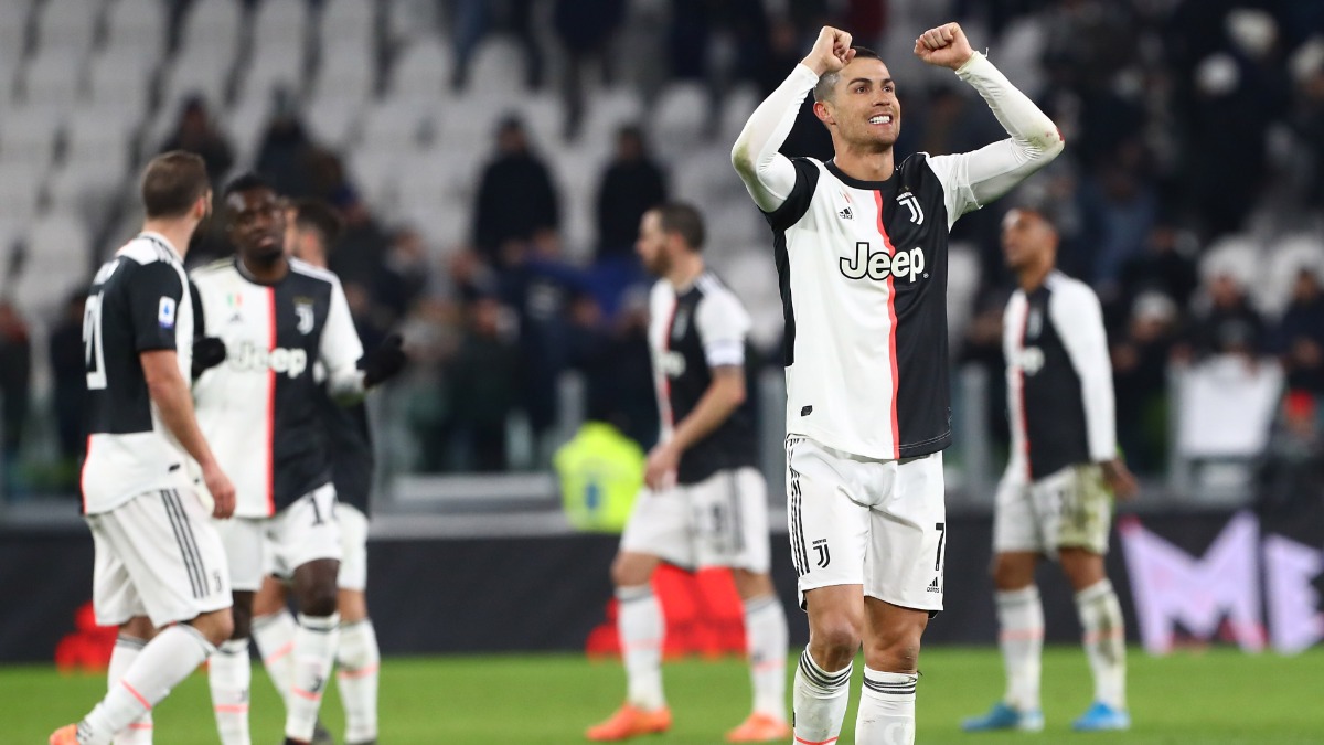 Cristiano Ronaldo scores as Juventus wins ninth straight Serie A title