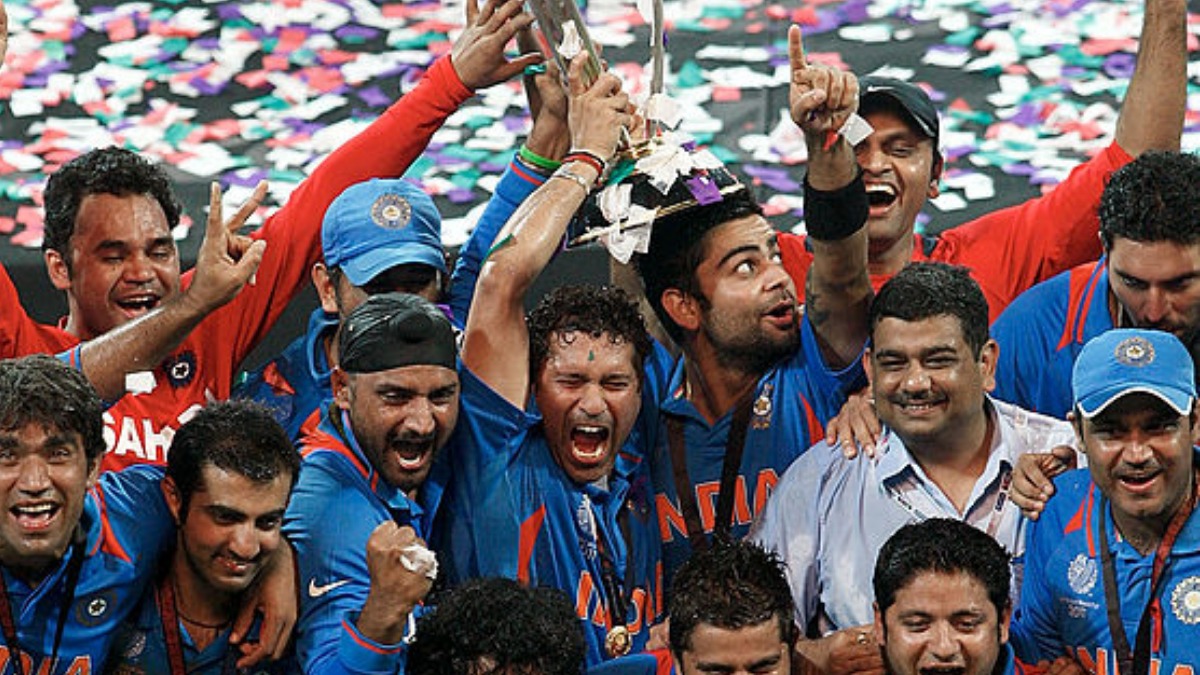 2011 World Cup Win Was A T To Sachin Paaji From All Of Us Virat Kohli India Tv 9200