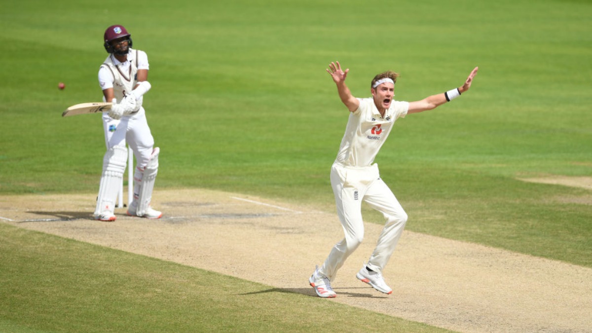 ENG v WI| Kraigg Brathwaite becomes 500th Test wicket of both James Anderson and Stuart Broad