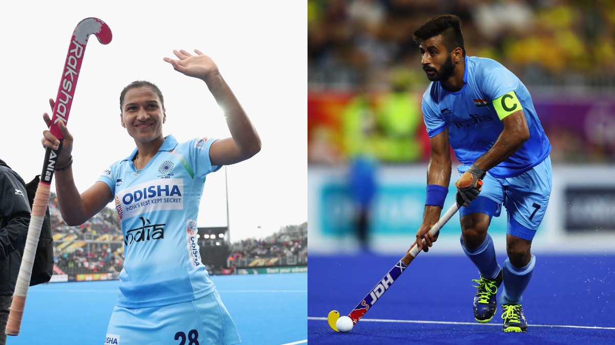 Manpreet Singh, Rani Rampal bag Player of Year awards at Hockey India Annual Awards