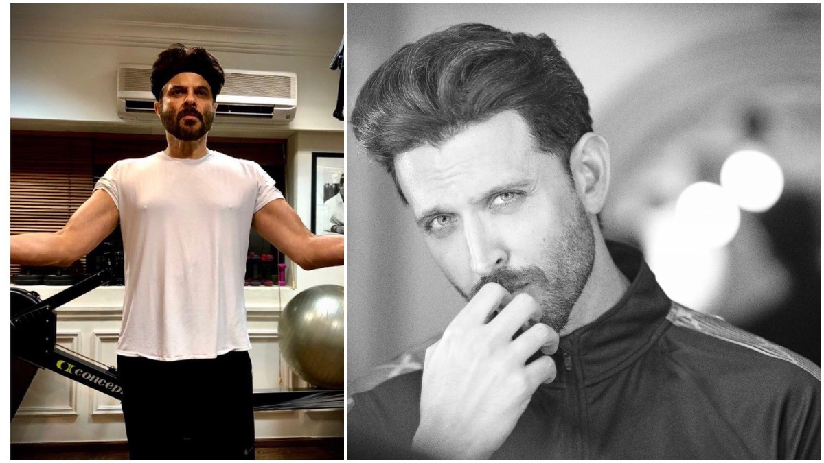 Anil Kapoor gives fitness goals to Hrithik Roshan