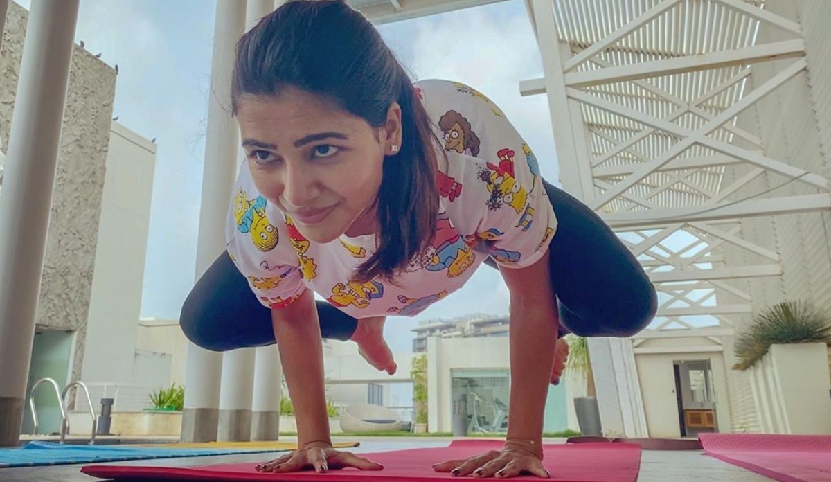 Samantha Akkineni gives Spider-Man a twist of yoga