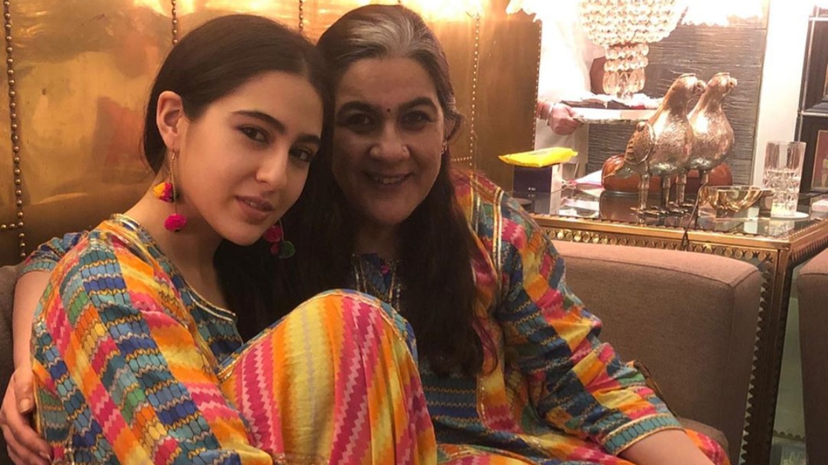 Sara Ali Khan strikes style symmetry with mom Amrita Singh