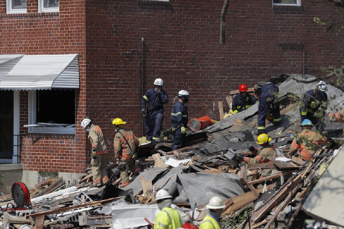 1 Dead, 7 Hospitalised After Gas Explosion Levels Baltimore Homes ...