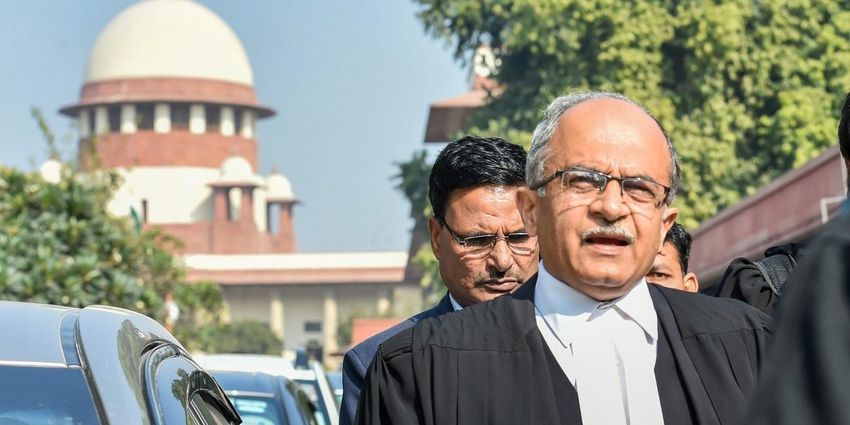 Contempt case: Supreme Court rejects Prashant Bhushan's submission for hearing on sentence by another bench