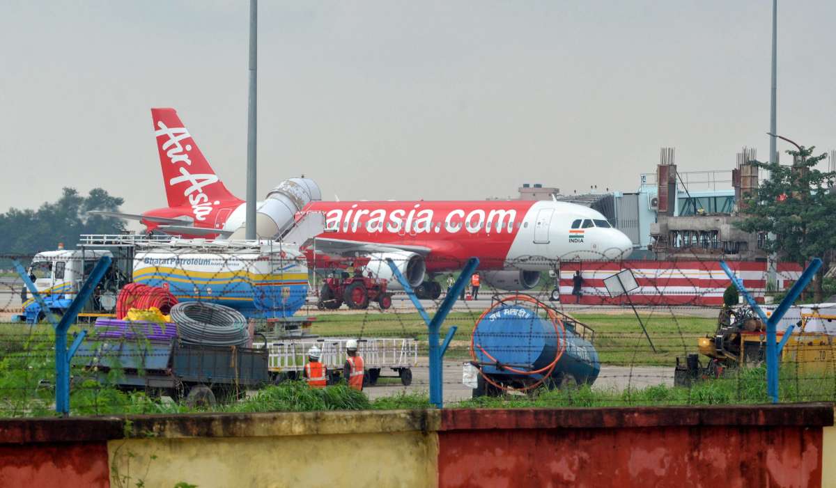 AirAsia flight aborts take-off after bird hit at Lucknow airport; passengers deboarded safely